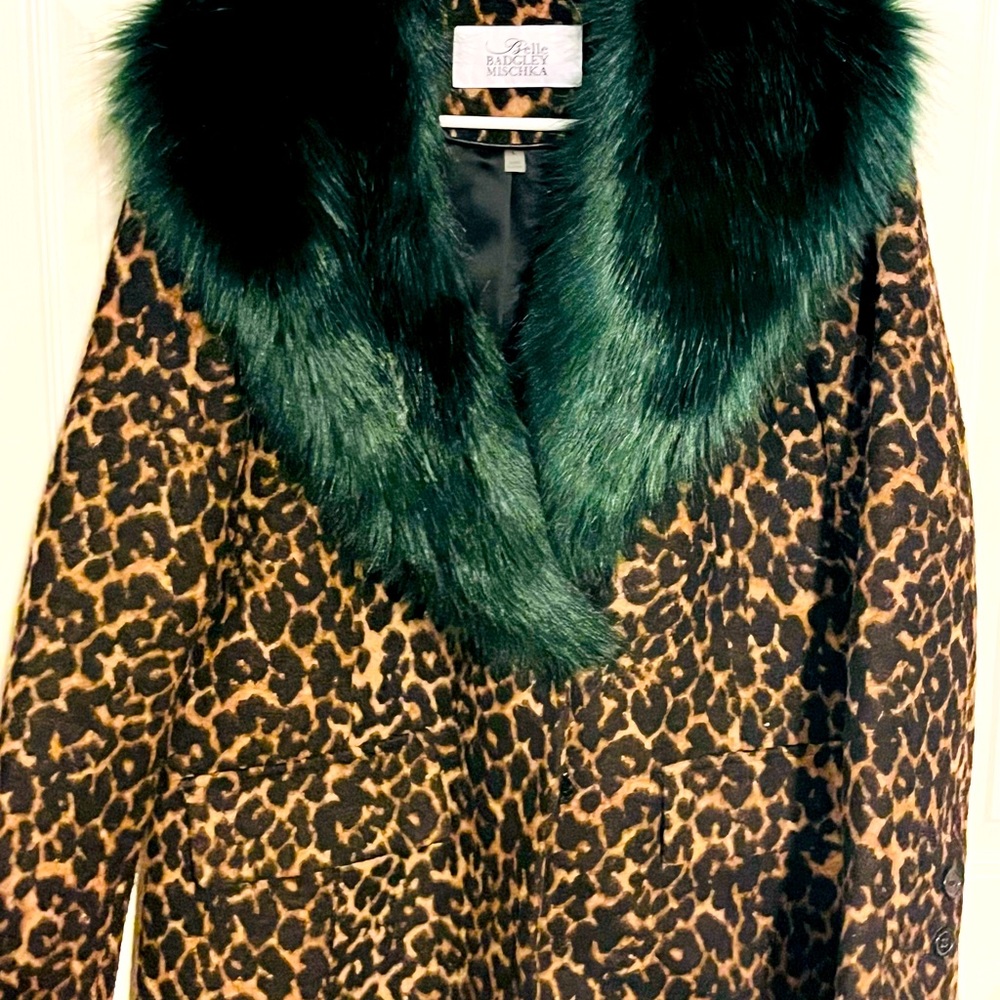 Belle Badgley Mischka coat